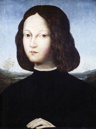 Piero di Cosimo Retrato de um menino oil painting image